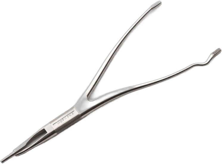 Laparoscopic surgical instrument on the service bench